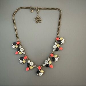 J. Crew Jeweled Statement Necklace